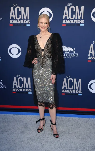 Nicole Kidman attends the 54th Academy Of Country Music Awards at MGM Grand Hotel & Casino on April 07, 2019 in Las Vegas, Nevada. (Photo imageSPACE/Sipa USA)
