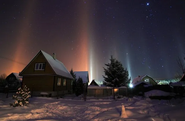 Mysterious Light Pillar