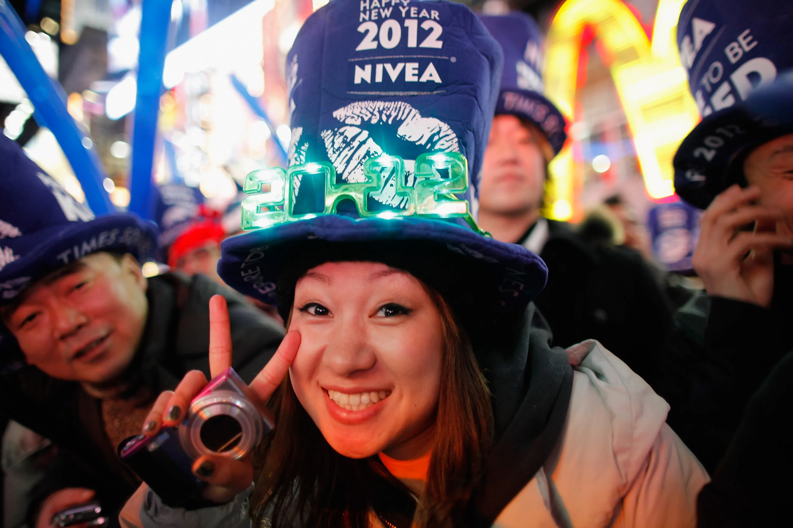 New York Celebrates New Years Eve In Times Square 