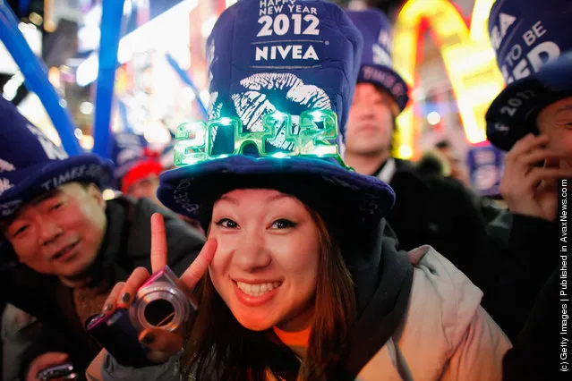 New York Celebrates New Year's Eve In Times Square