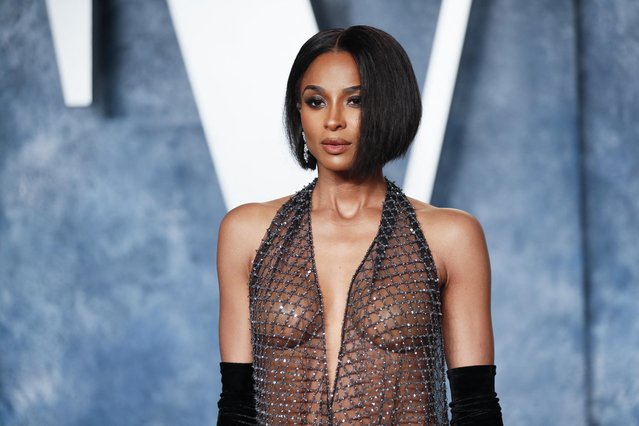 American singer Ciara arrives at the Vanity Fair Oscar party after the 95th Academy Awards, known as the Oscars, in Beverly Hills, California, U.S., March 12, 2023. (Photo by Danny Moloshok/Reuters)