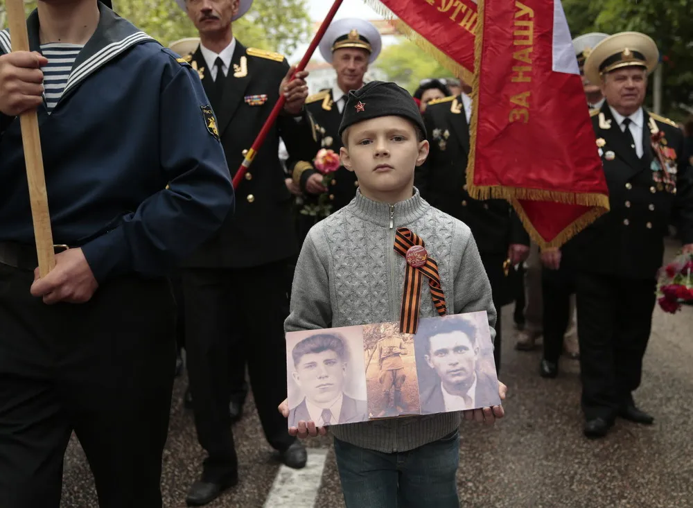Russia and Ukraine Celebrates the Victory Day