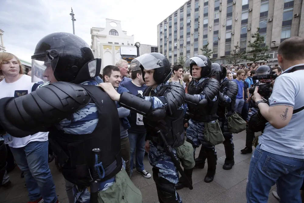 Anti-Government Rallies across Russia