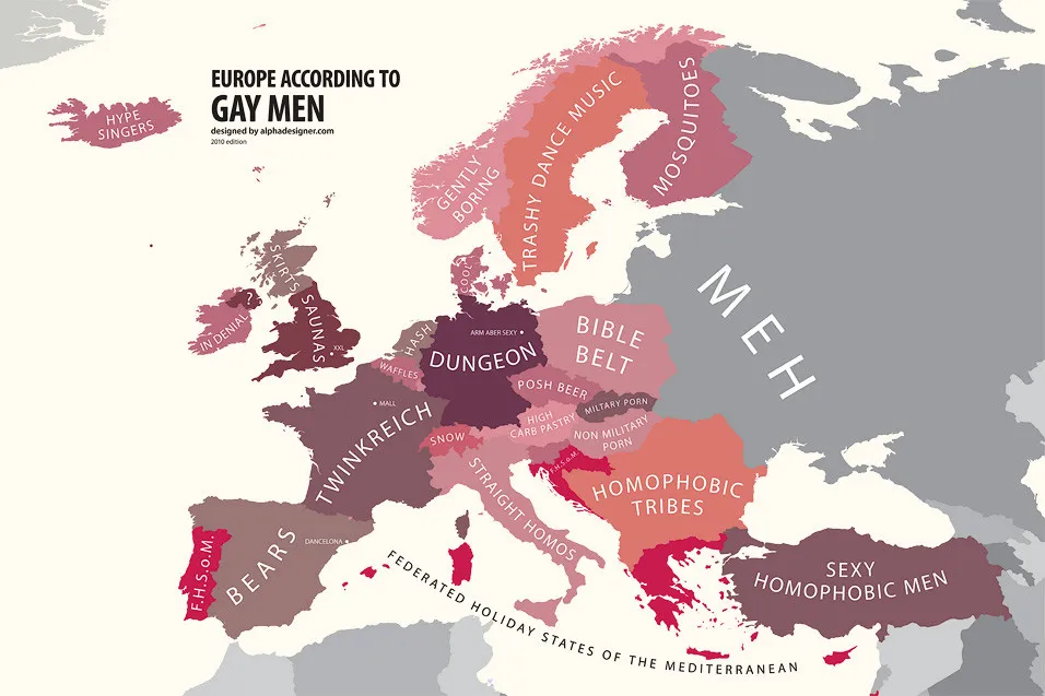 Mapping Stereotypes by Alphadesigner