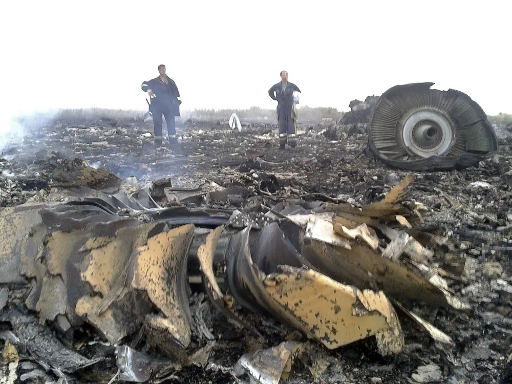 Malaysia Airlines Flight Shot Down in Eastern Ukraine