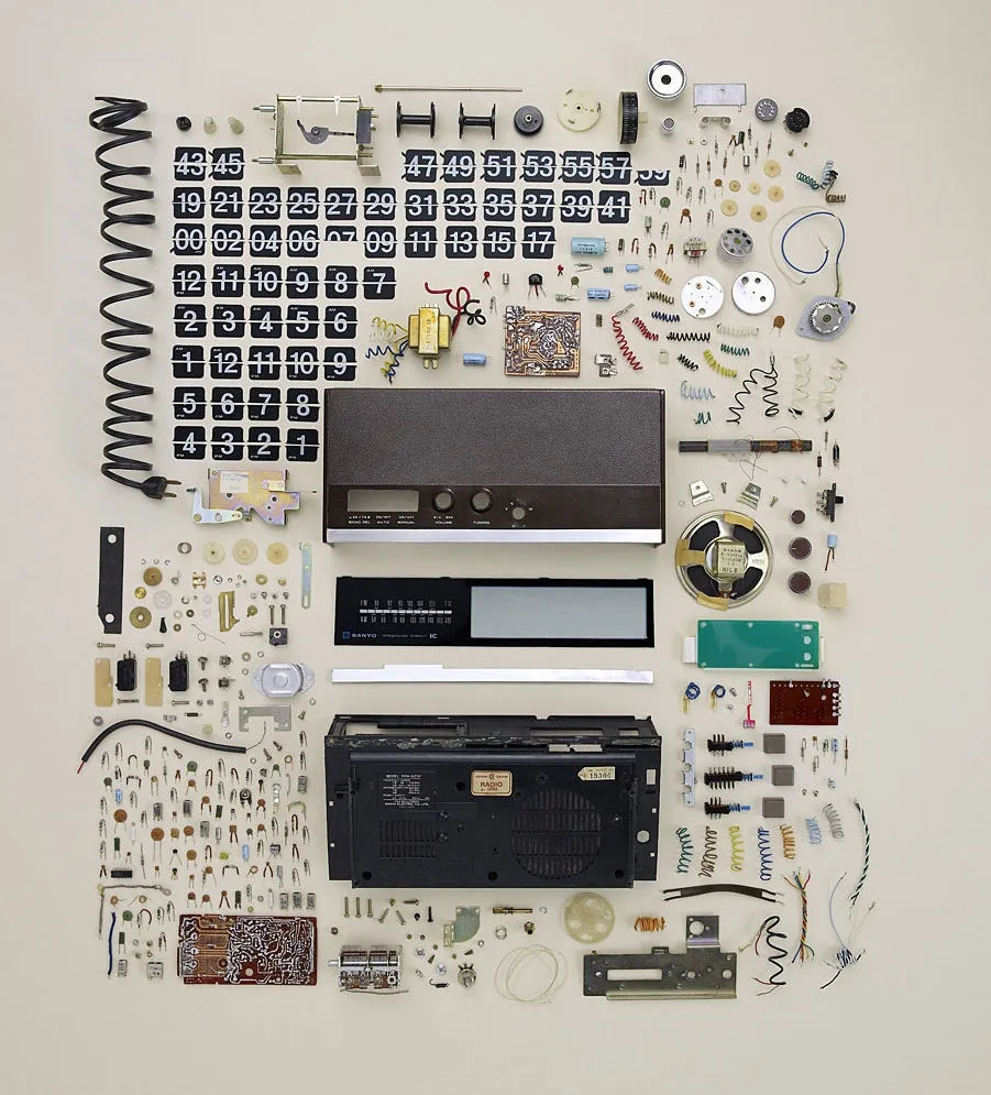 Deconstructed Objects by Todd McLellan