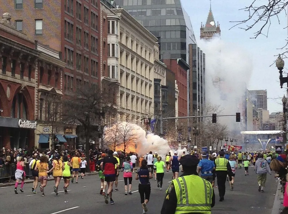 Boston Marathon Bombing (70 Photos)