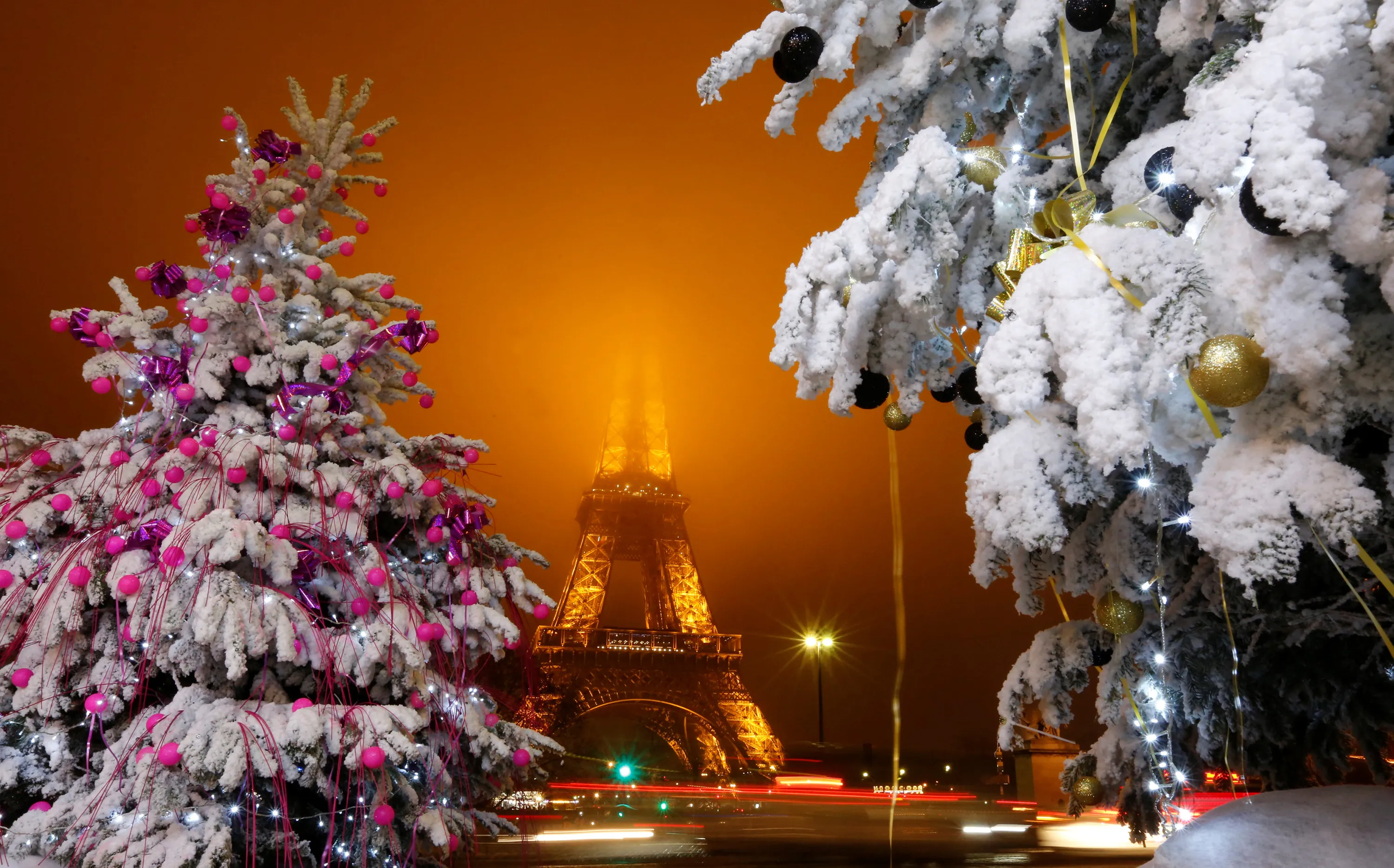 Париж на рождество