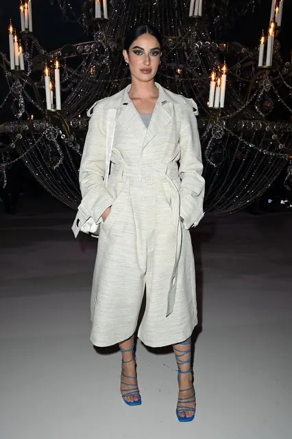 DJ and musician Fiona Zanetti attends the Off-White Womenswear Fall/Winter 2022/2023 show as part of Paris Fashion Week on February 28, 2022 in Paris, France. (Photo by Pascal Le Segretain/Getty Images)