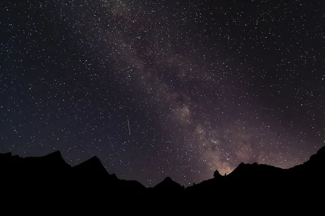 Photographer Isaac Baquero Pérez took this single shot near Aragon, Spain, on August 9, 2012. (Photo by Isaac Baquero Pérez)