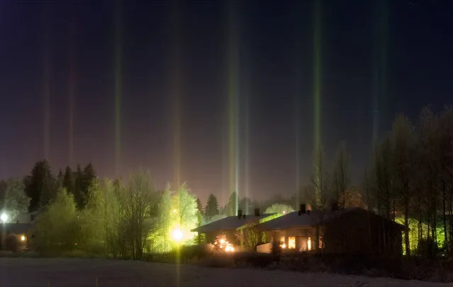 Mysterious Light Pillar