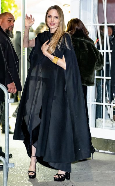 Actress and filmmaker Angelina Jolie is seen arriving to The Gothams 34th Annual Film Awards at Cipriani Wall Street on December 02, 2024 in New York City. (Photo by Gilbert Carrasquillo/GC Images)