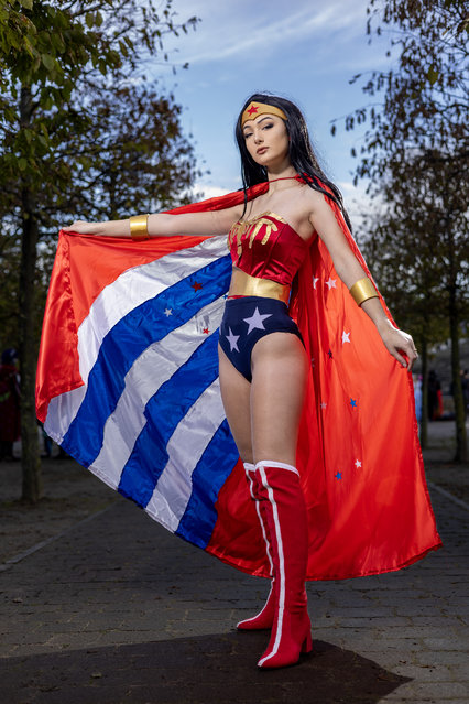 Roxie attends MCM London Comic Con At London ExCeL on October 28, 2023 in London, England. (Photo by Mike Marsland/WireImage)