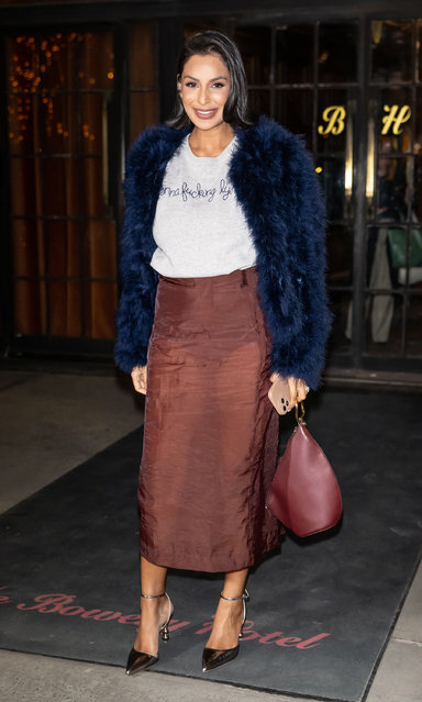 TV personality Jessel Taank is seen arriving to the Lingua Franca fashion show on February 04, 2025 in New York City. (Photo by Gilbert Carrasquillo/GC Images)