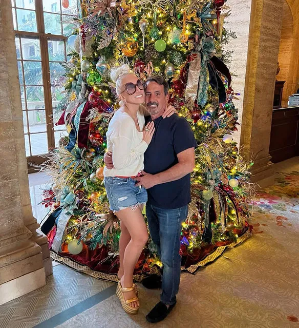 American fashion designer Margaret Josephs and her husband enjoy Christmas at The Breakers in the second decade of December 2022. (Photo by therealmargaretjoseph/Instagram)