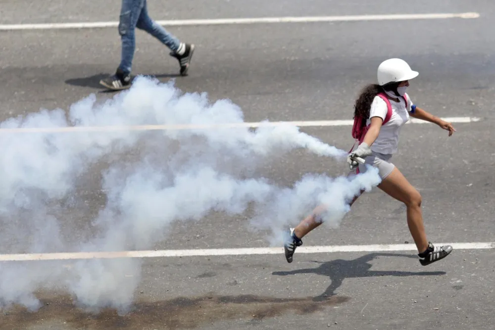 Second Day of Venezuelan Protests