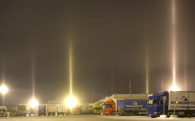 Mysterious Light Pillar