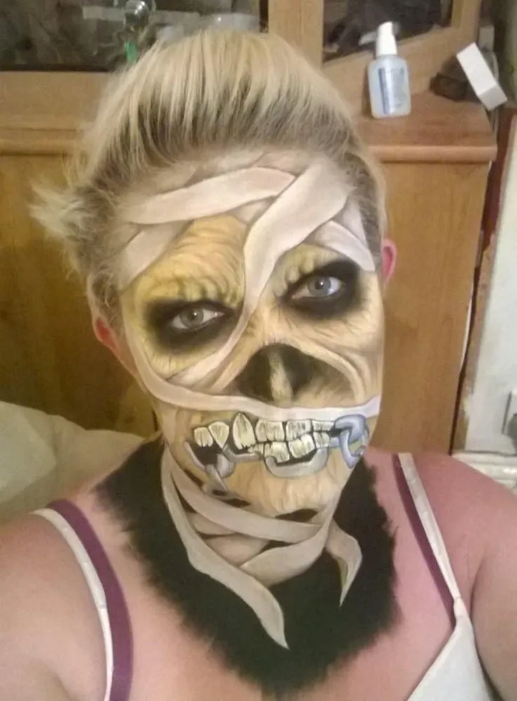 Scary Face Paint