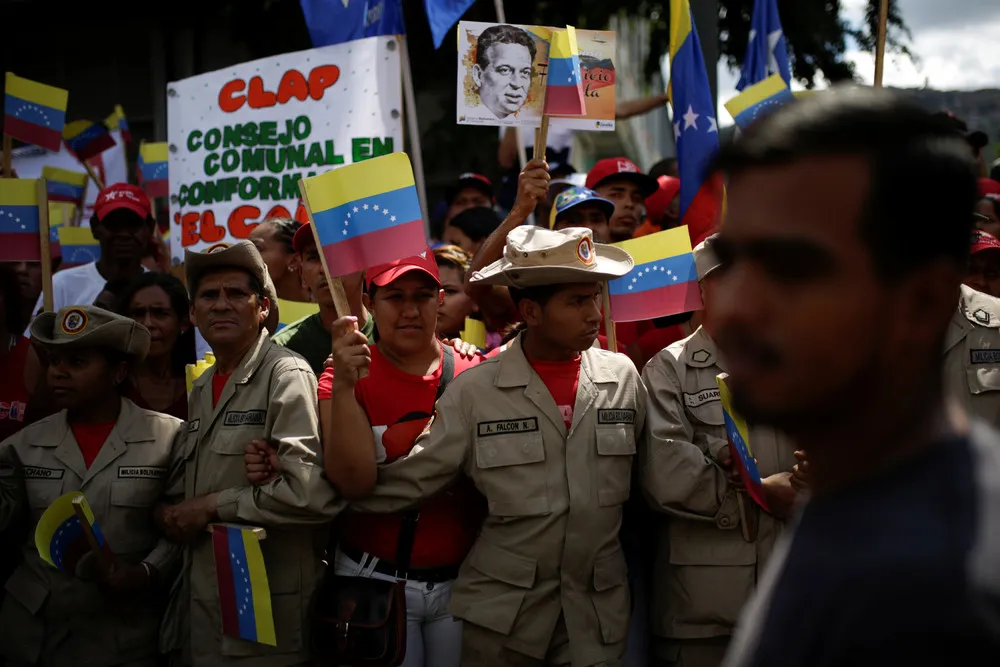 Thousands March for Change in Venezuela