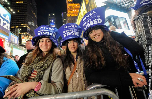 New York Celebrates New Year's Eve In Times Square
