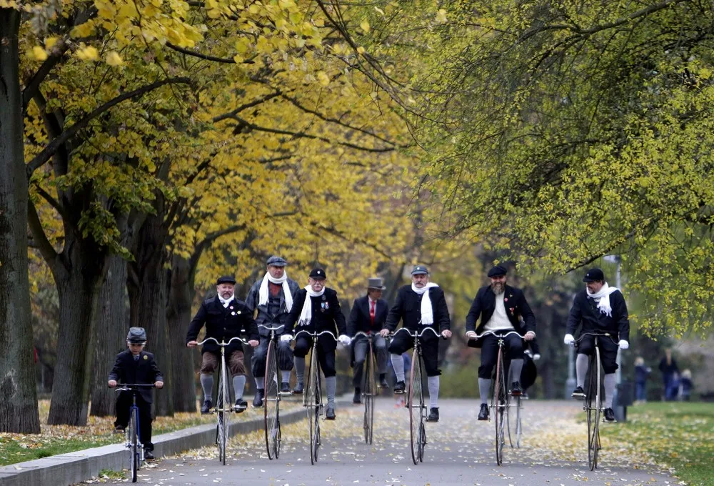 Penny Farthing Race in Prague