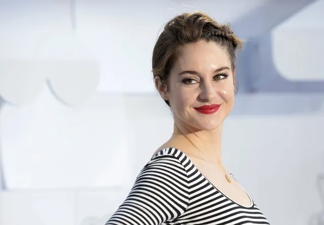 Actress Shailene Woodley arrives at the 2015 MTV Movie Awards in Los Angeles, California April 12, 2015. (Photo by Phil McCarten/Reuters)
