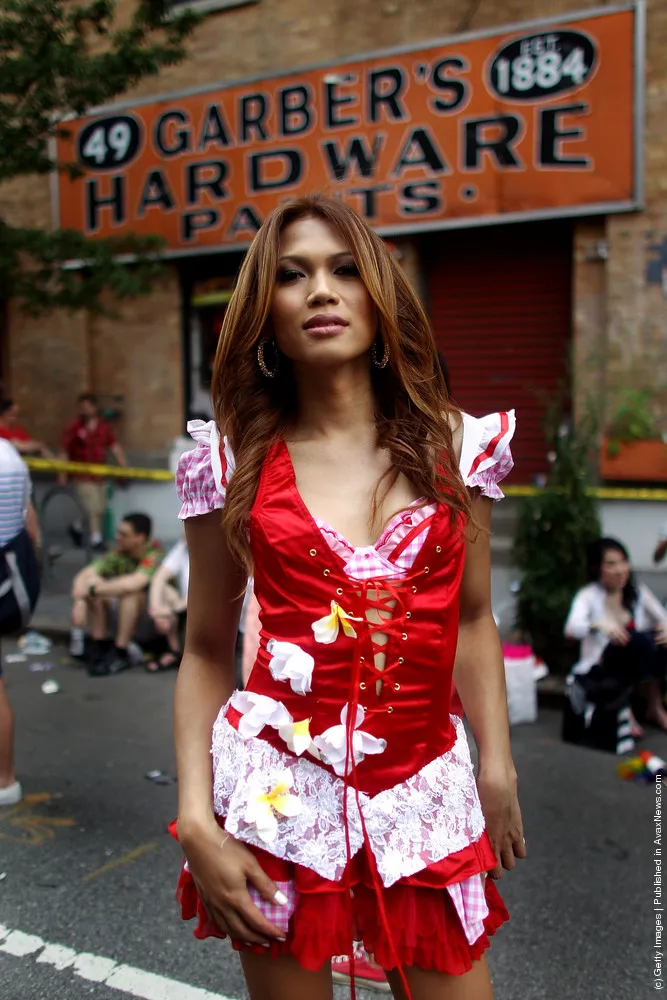 New York's Gay Pride Parade Celebrates Passage Of Same-Sex Marriage Law