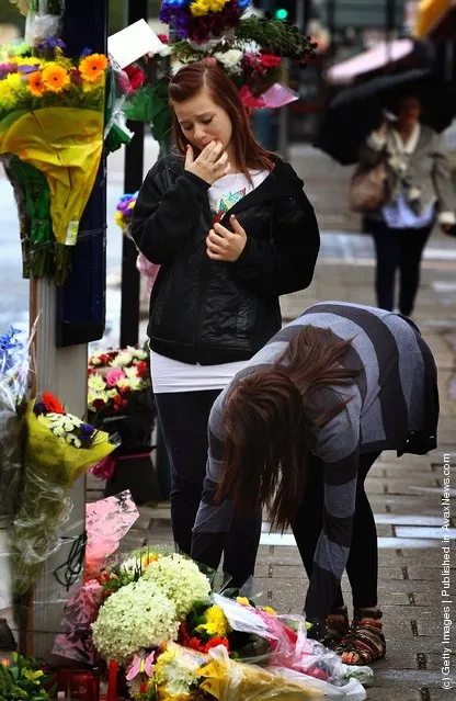 Respects Are Paid To Three Killed In Hit And Run During Birmingham Riot