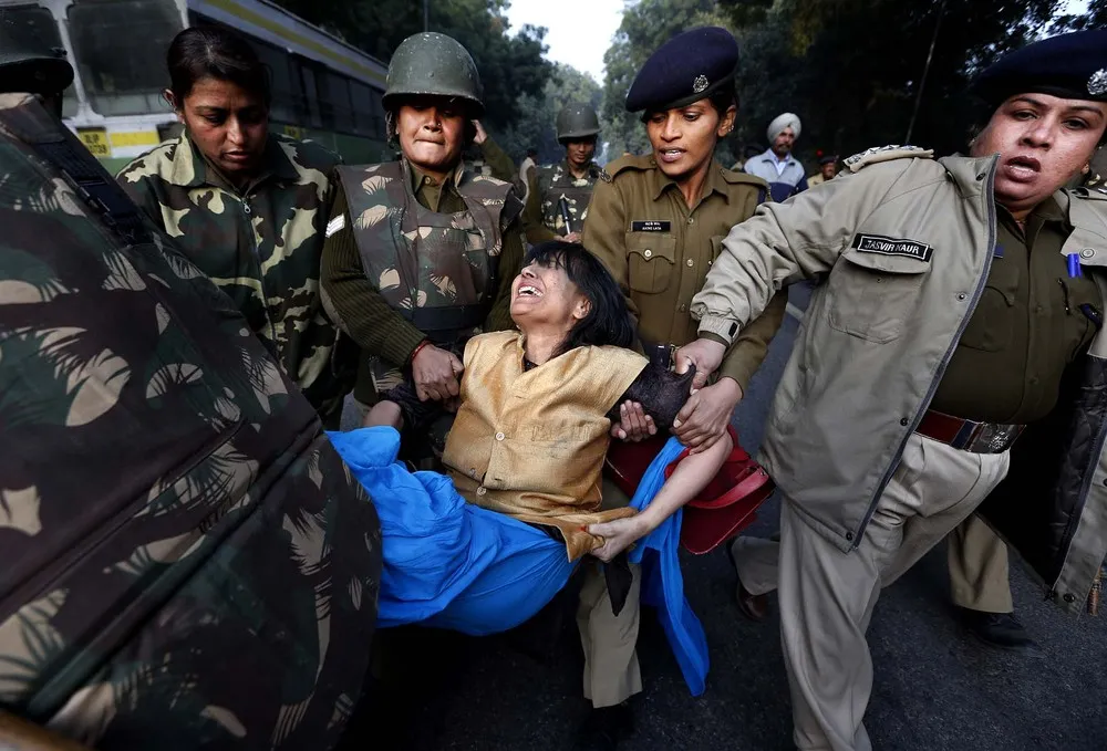 Violent Protests in India Over Rape Case