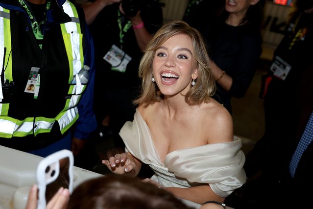 American actress Sydney Sweeney attends the World Premiere of “Immaculate” during 2024 SXSW Conference And Festival at The Paramount Theatre on March 12, 2024 in Austin, Texas. (Photo by Gary Miller/Getty Images)
