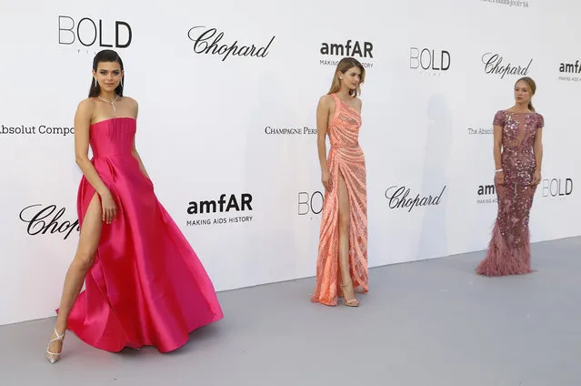 Daria Georgia Fowler arrives on May 17, 2018 for the amfAR 25 th Annual Cinema Against AIDS gala at the Hotel du Cap- Eden- Roc in Cap d' Antibes, southern France, during the 71 th Cannes Film Festival. (Photo by Stephane Mahe/Reuters)