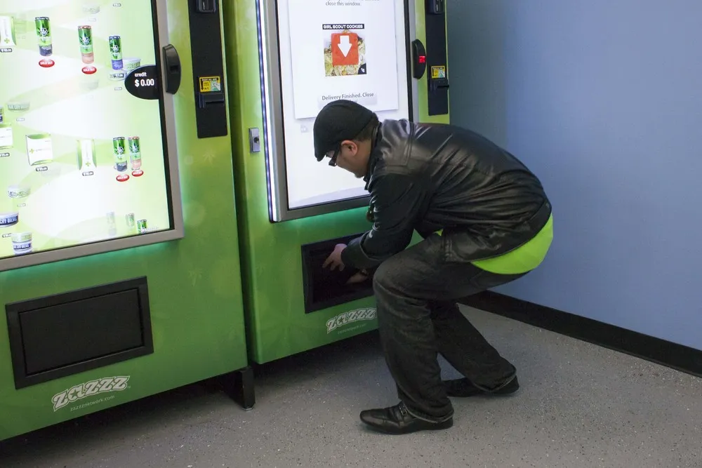 America’s First Zazzz Marijuana Vending Machine Opens in Seattle