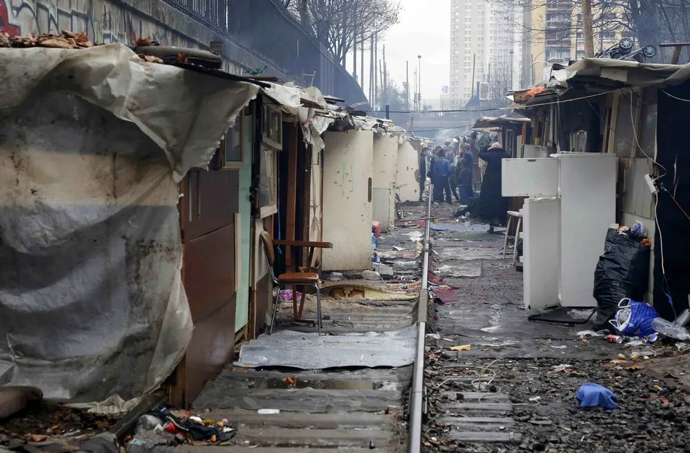 Gypsy Сamp in Paris