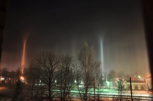 Mysterious Light Pillar