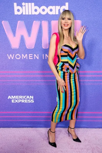 Model and TV host Heidi Klum attends the Billboard Women in Music Awards at YouTube Theater in Inglewood, California, U.S., March 2, 2022. (Photo by Mario Anzuoni/Reuters)