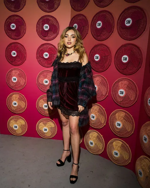 American actress and model Peyton List attends Summer Vibe Check the Launch of SM Squad at Center 548 on May 11, 2022 in New York City. (Photo by Mike Vitelli/BFA.com)