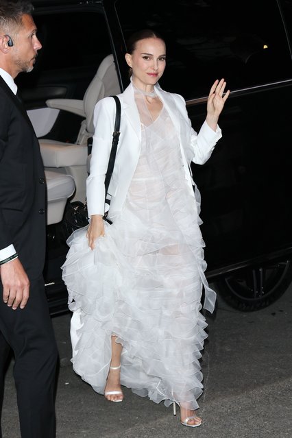 Israeli-born American actress Natalie Portman is seen at Dior Cruise 2025 at Villa Albani Torlonia on May 27, 2025 in Rome, Italy. (Photo by OneTake/GC Images)