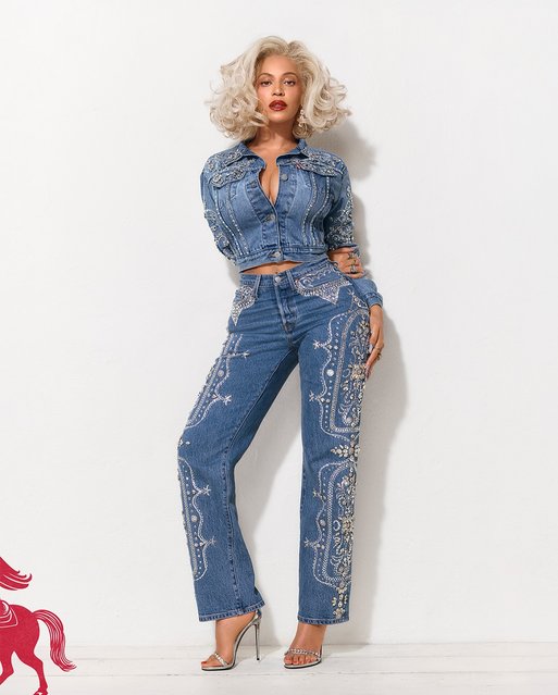 American singer-songwriter Beyoncé in the first decade of August 2025 features in a Levi’s campaign promoting a reimagined denim collection being launched on August 7. (Photo by LEVIS)