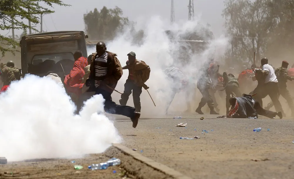 Police Clash with Massai Protesters in Kenya