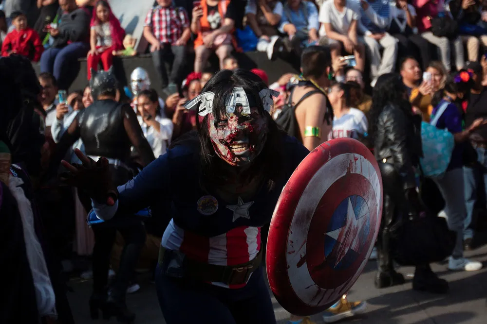 Mexico City's Annual Zombie Walk 2023