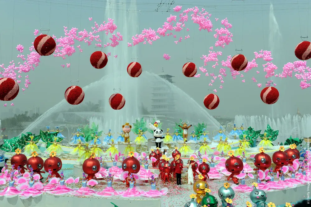 The International Horticultural Exposition 2011 Opens To Public