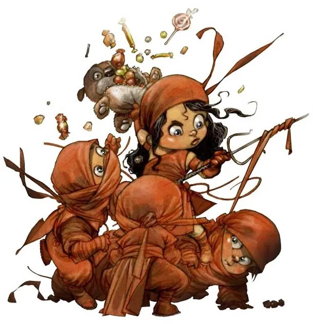  Little Heroes World by Alberto Varanda