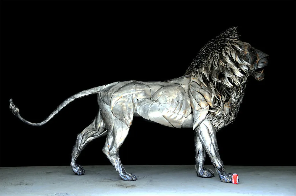 Metal Lion by Selcuk Yilmaz