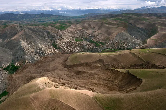 Massive Landslide Buries Remote Afghan Village