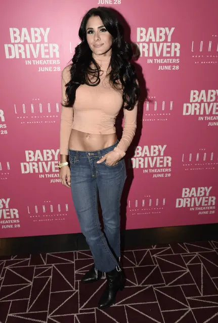 Comedian Brittany Furlan seen at TriStar Pictures “Baby Driver” screening hosted by J.J. Abrams at The London Hotel West Hollywood on Wednesday, May 31, 2017, in West Hollywood, Calif. (Photo by Dan Steinberg/Invision for Sony Pictures/AP Images)