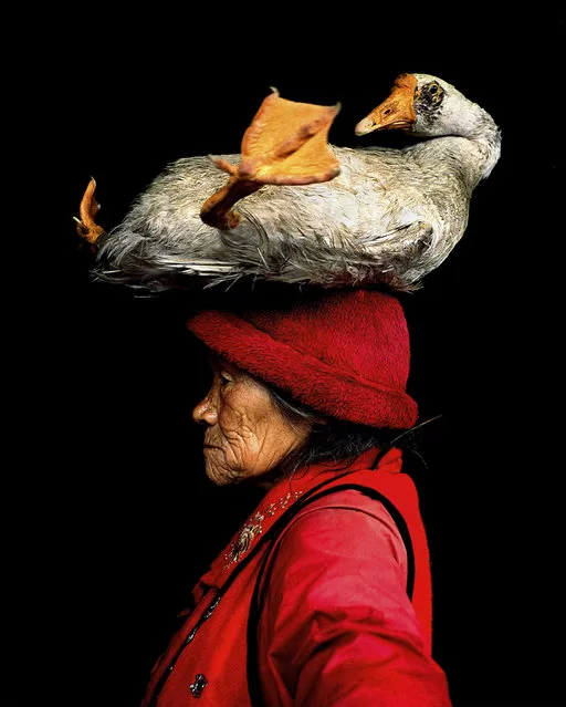 Lady with the goose. Yunnan Province, China. (Photo by Cristina Goettsch Mittermeier)
