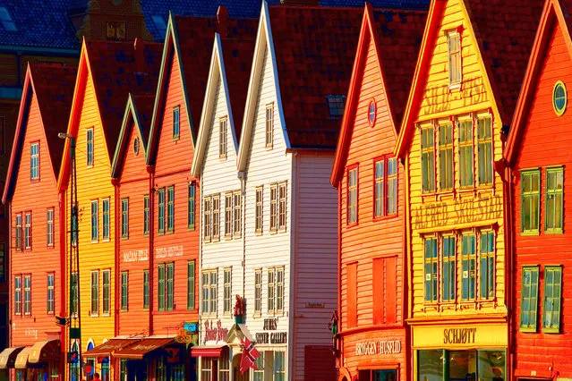 Bryggen in Bregen, Norway. (Photo by Getty Images)