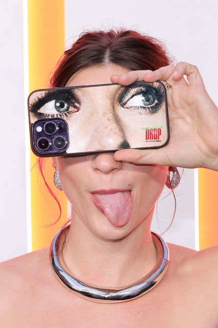 American actress Violett Beane attends the premiere of Universal Pictures' “Drop” at TCL Chinese Theatre on April 08, 2025 in Hollywood, California. (Photo by Savion Washington/WireImage)