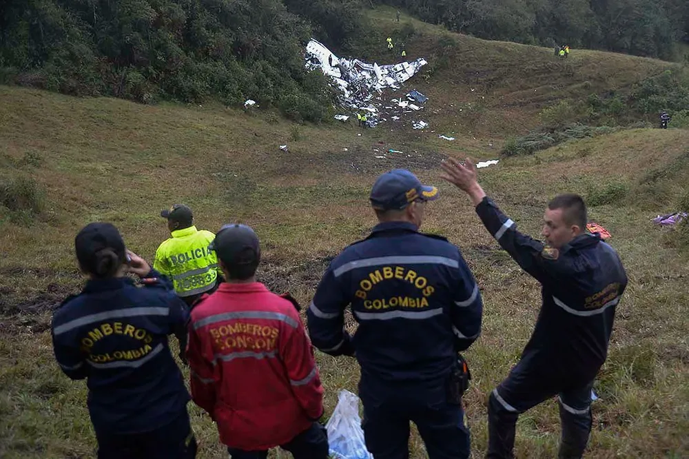 Plane Carrying Brazil's Chapecoense Soccer Team Crashes in Colombia