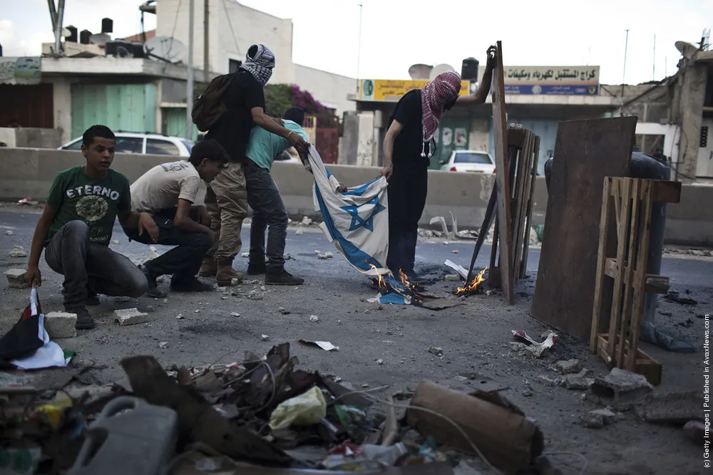 Clashes In Qalandia Ahead Of Mahmoud Abbas' UN Address